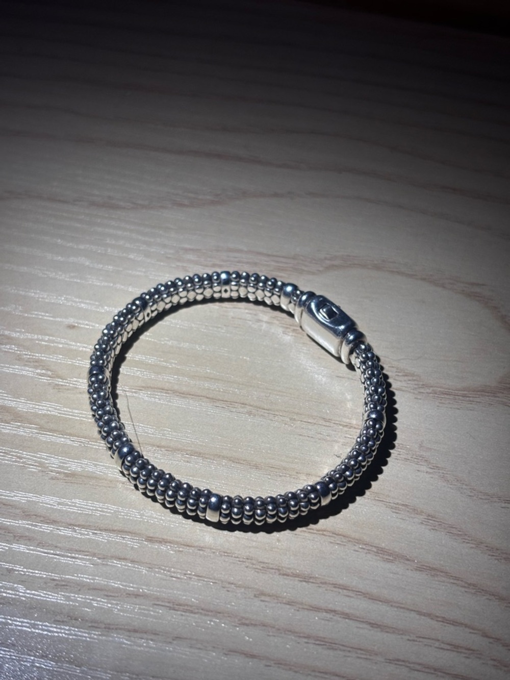 LAGOS Sterling Silver Beaded Women's Bracelet - Picture 3 of 5